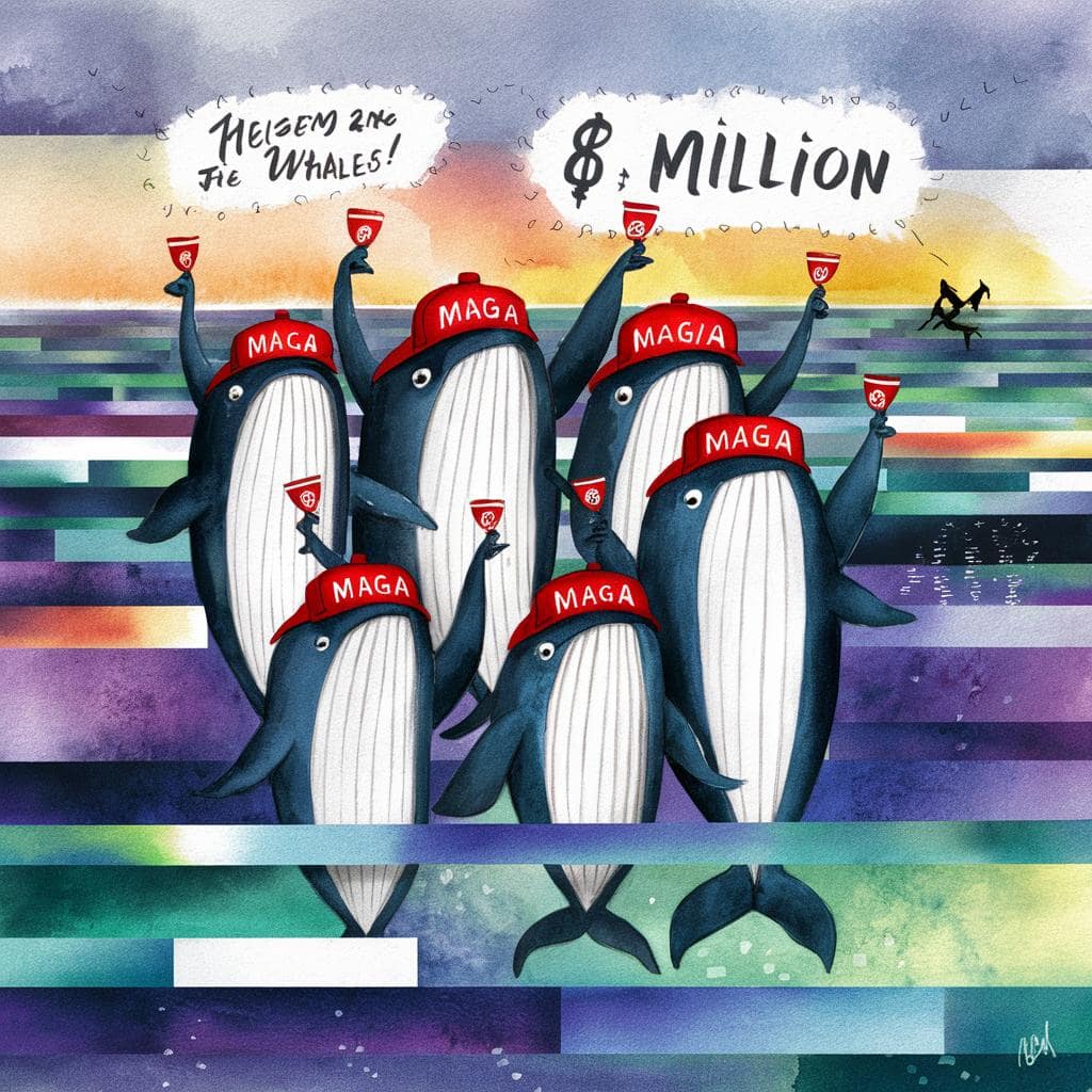 MAGA Whales Makes Gains $8 Million After Trump’s Failed Assassination