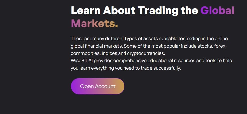WiseBit Trading Global Markets