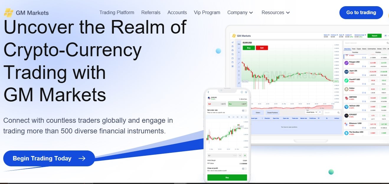Goldman Markets Homepage